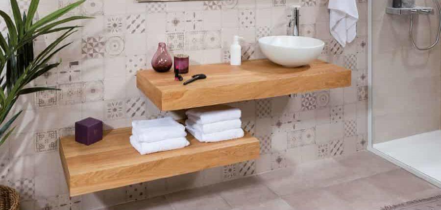 Encimera de madera maciza de Gamma