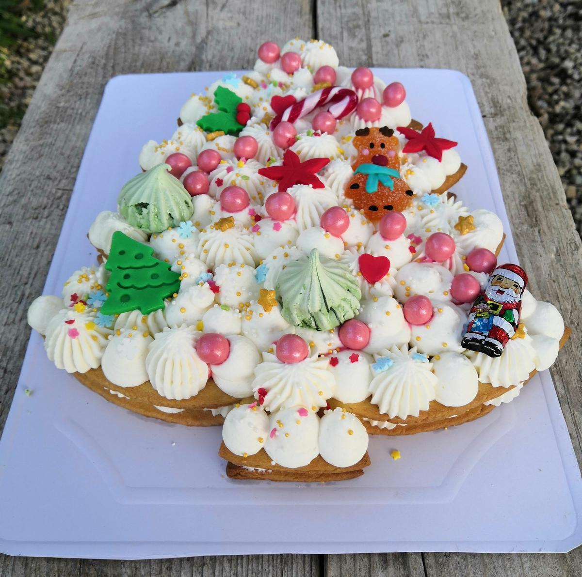 Tarta arbol de navidad