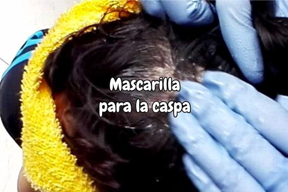 Mascarilla para la caspa