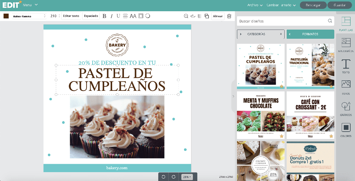 editar una imagen en edit.org