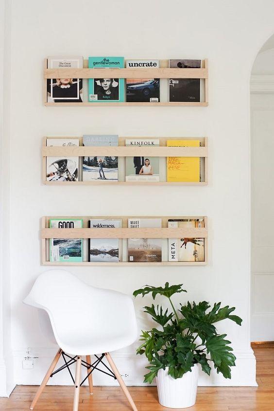 decorar con estantes de pared IV