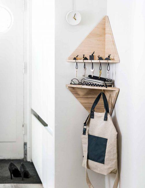 decorar con estantes de pared V