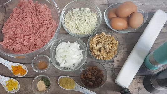 Redondo de carne picada relleno 2