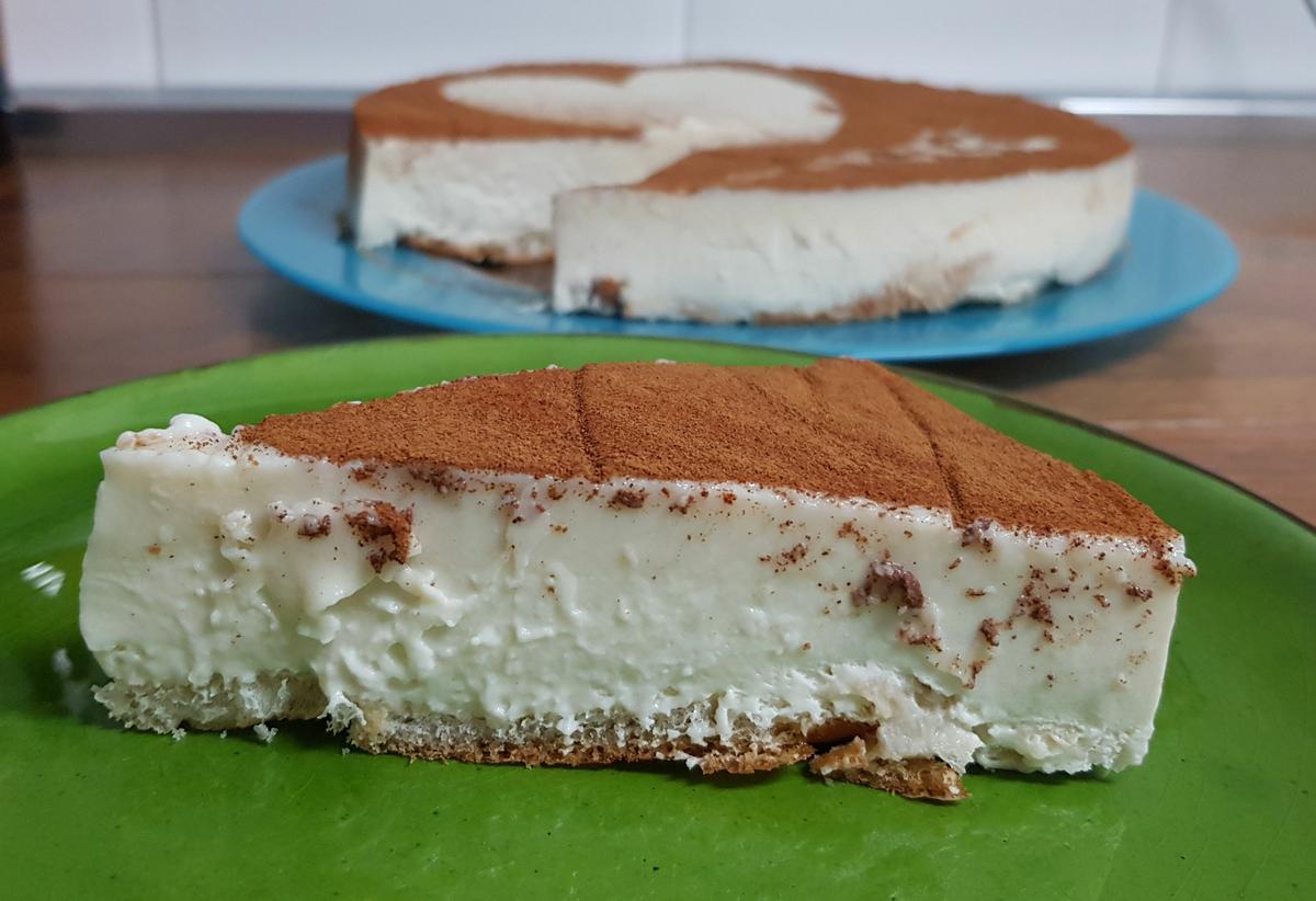 Tarta fría de horchata