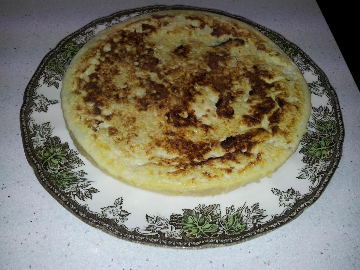 Tortilla de coliflor