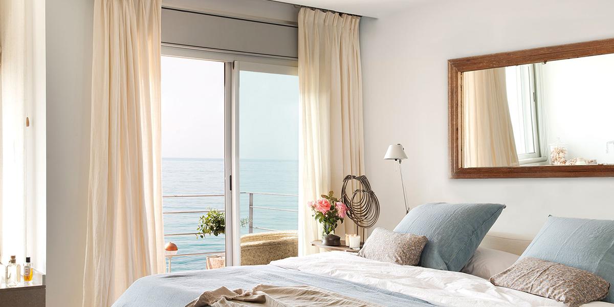 Cabecero con espejos