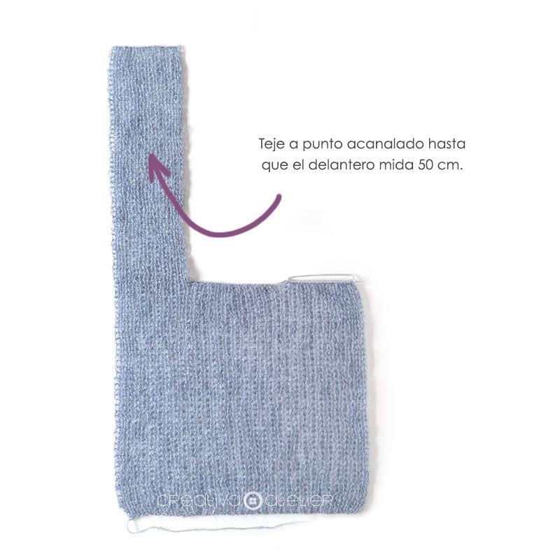 Cómo tejer un Cardigan de Mohair a dos agujas- Cloud Cardi - Patrón y Tutorial -