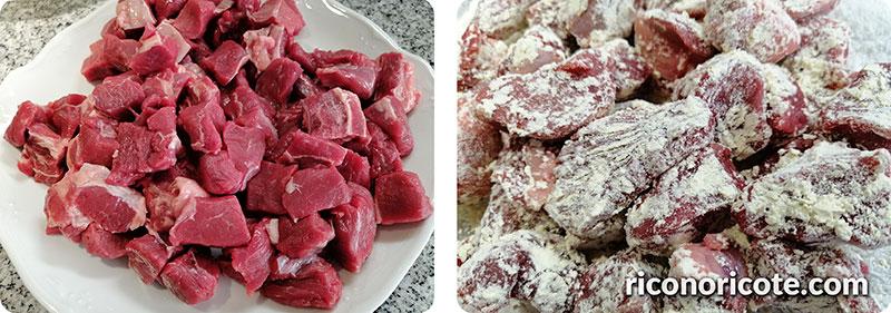 Estofado de ternera con patatas