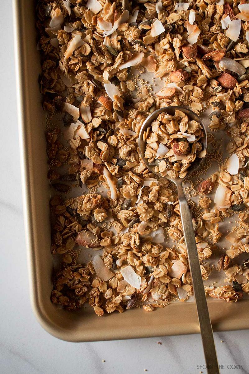 Granola sin azúcar