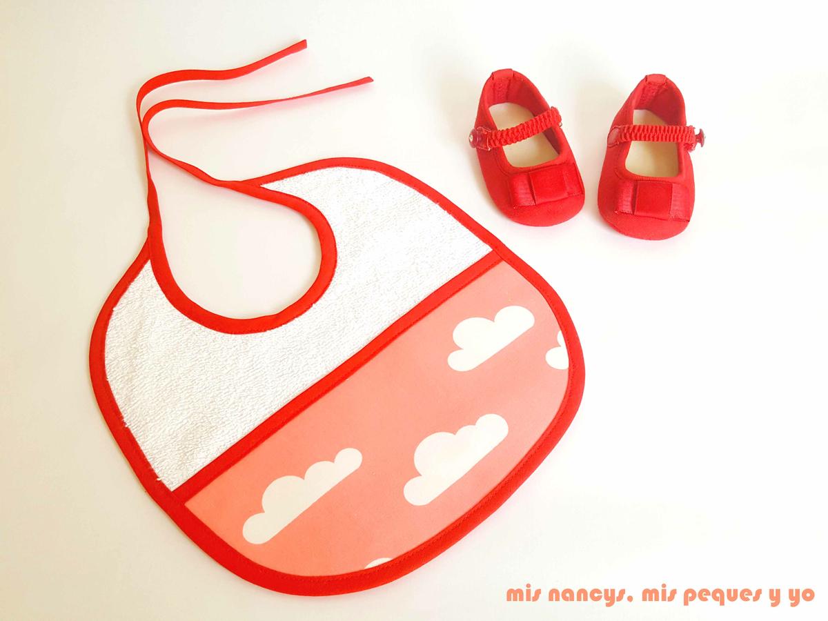 mis nancys, mis peques y yo, juego de baño para bebe, babero