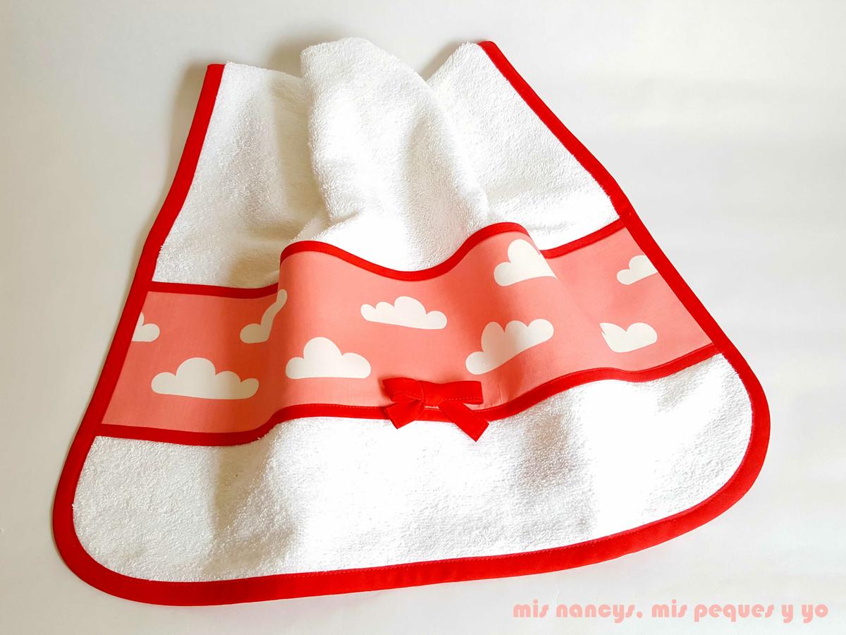 mis nancys, mis peques y yo, juego de baño para bebe, toalla de lavabo