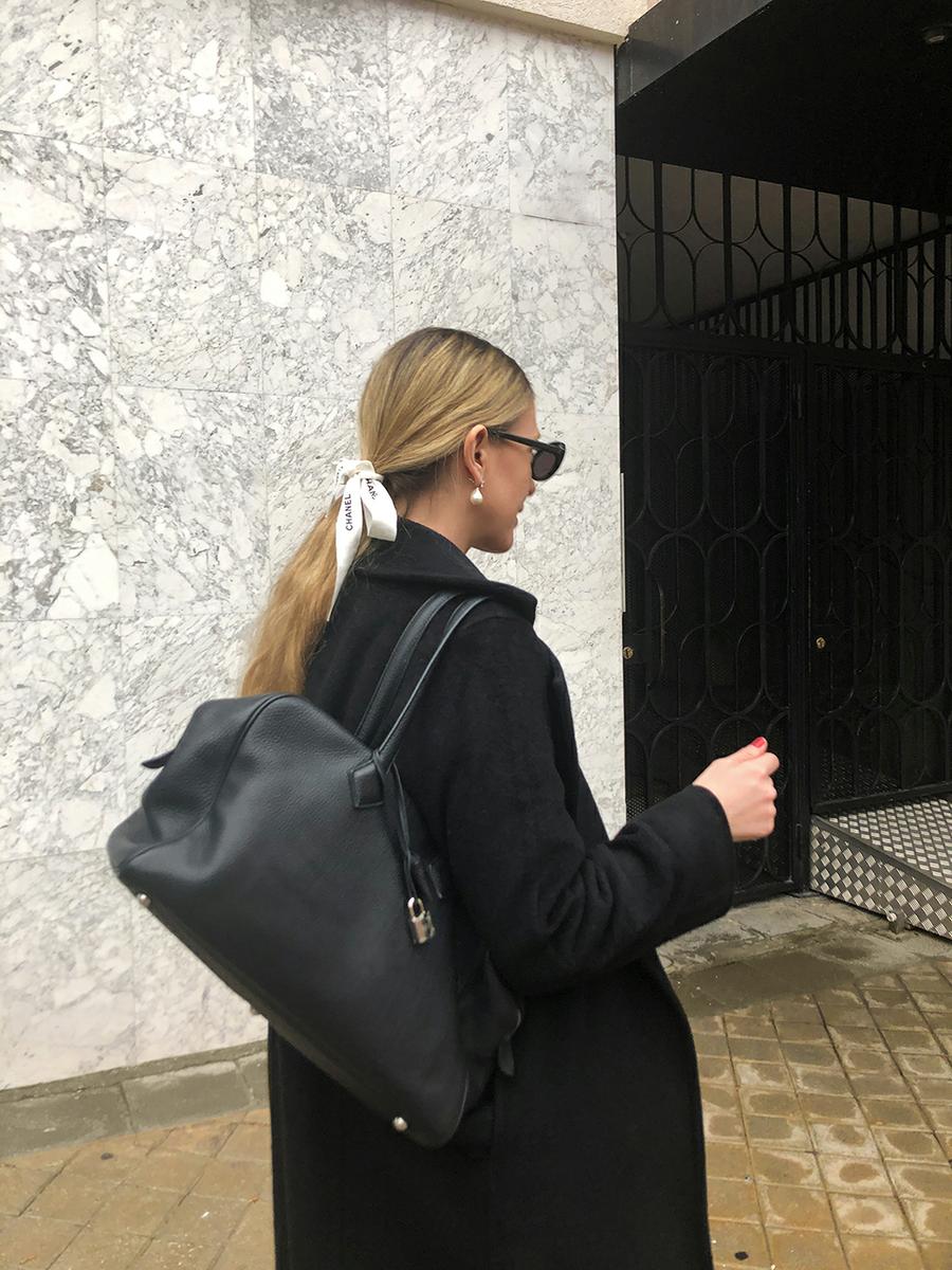 Trini | Prada pants MaxMara coat