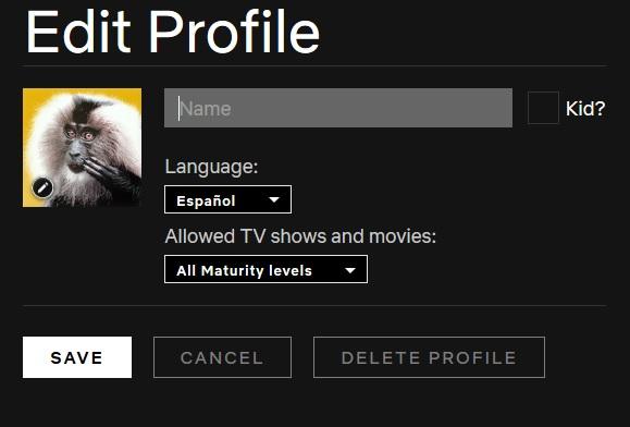 eliminar cuenta netflix