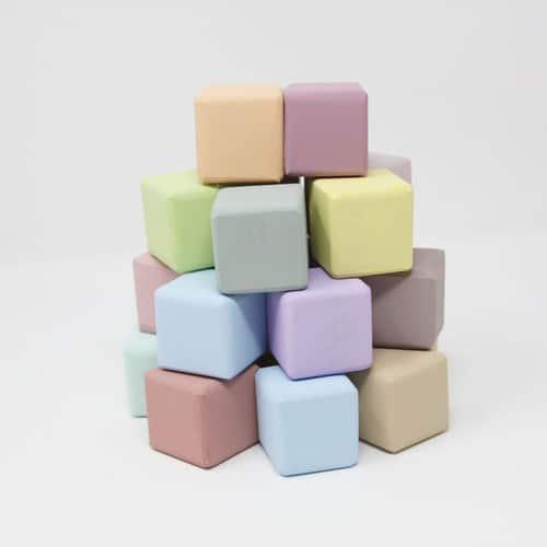 ideas para regalar en Navidad cubos de madera