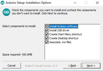 Instalación del IDE de Arduino