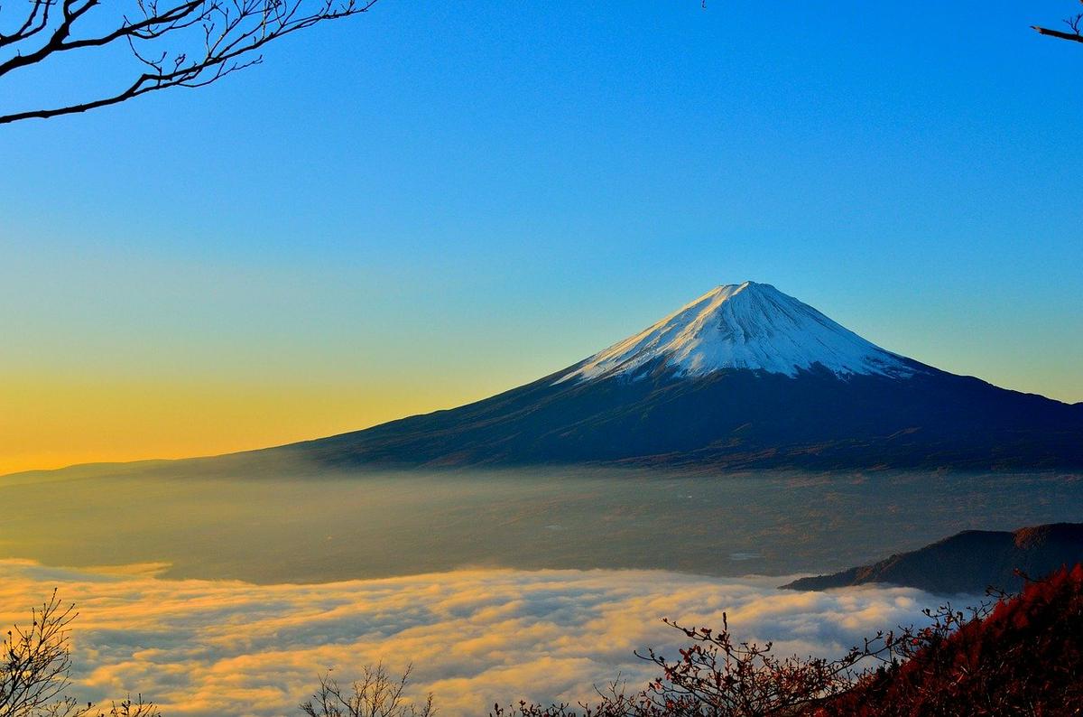 monte Fuji en japon