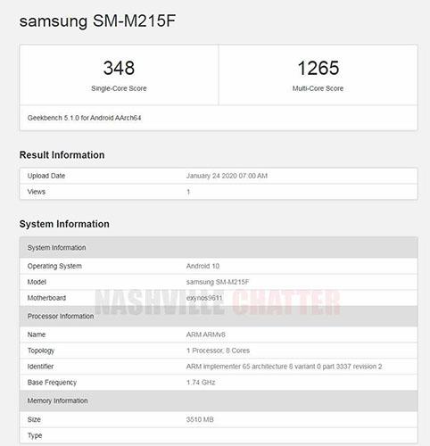 Esto es lo que sabemos del Samsung Galaxy M21