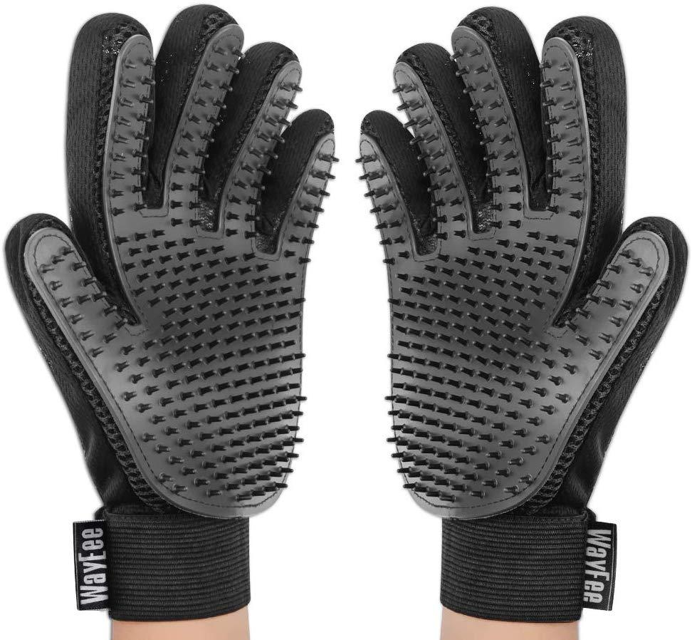 guantes de cepillado para perros