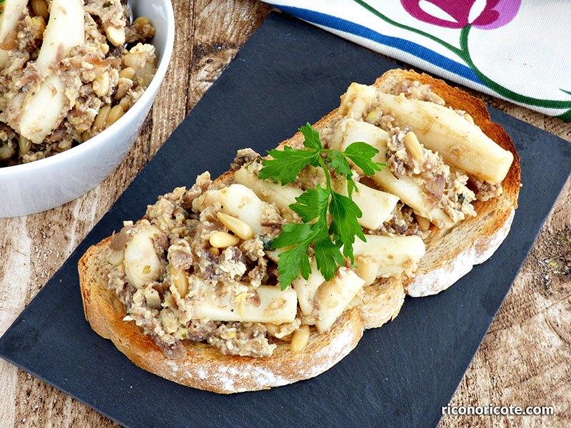 Tostas de mar y tierra