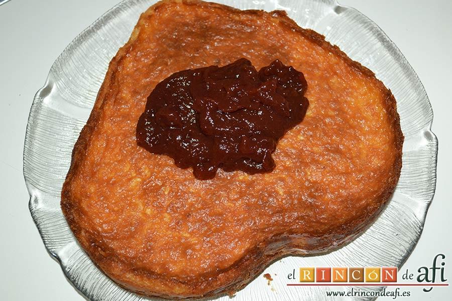 Tarta de queso con harina de fécula de maíz y mermelada de ciruelas rojas casera, entender la mermelada