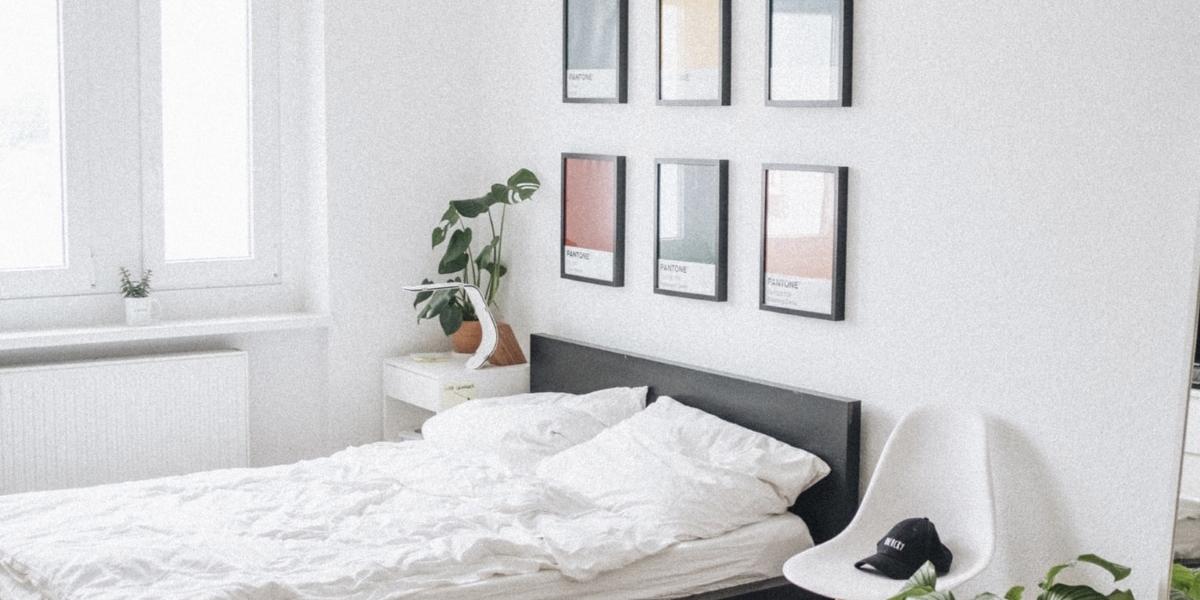 Dormitorio en blanco