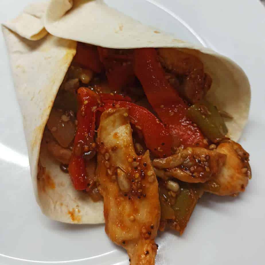 totitas rellenas de pechuga y verduras