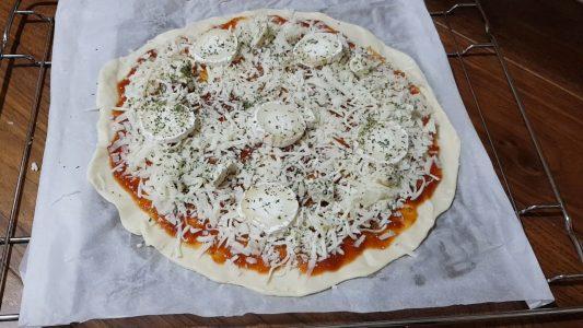 Pizza 4 quesos con mermelada de tomate. Patricienta Cook (7)