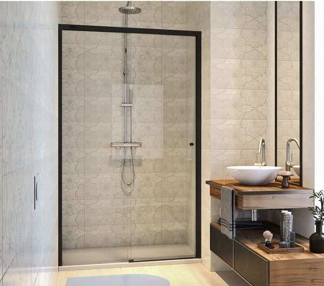 Mampara frontal de ducha 1 fijo + 1 corredera – Gravity One – Duscholux