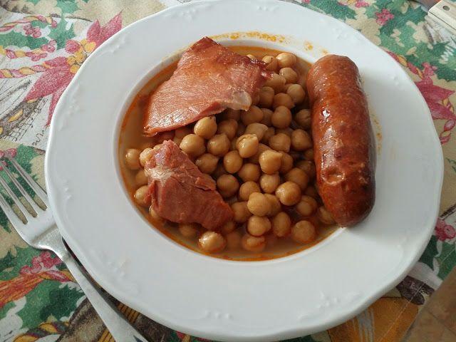 Cocido de garbanzos