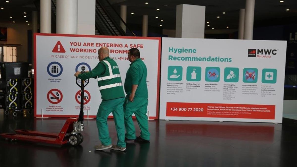 MWC 2020 - Recomendaciones de higiene