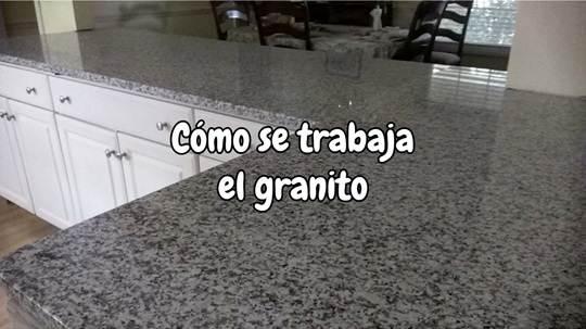 Cómo se trabaja el granito