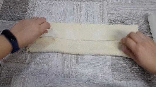 Palmeritas de azúcar con chocolate (6)