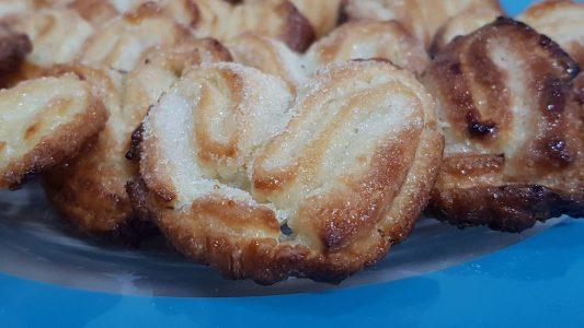 Palmeras de azucar con cubierta de chocolate. Especial San Valentín (3)