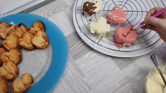 Palmeritas de azúcar con chocolate (17)