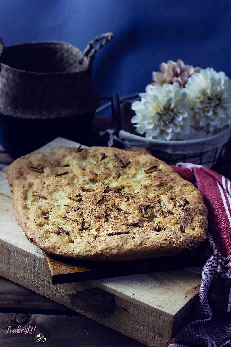 Focaccia sin Amasado