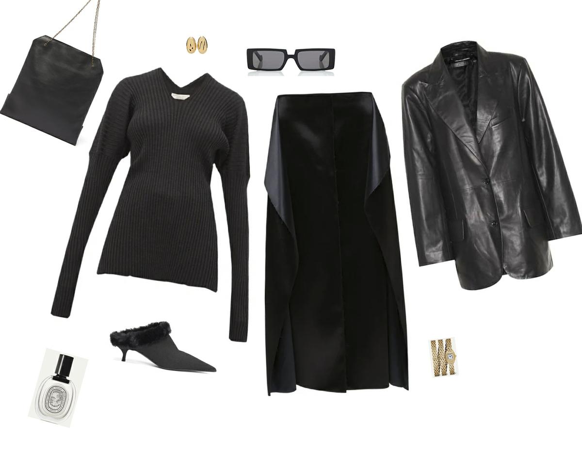 Trini | The Row skirt Bottega Veneta sweater