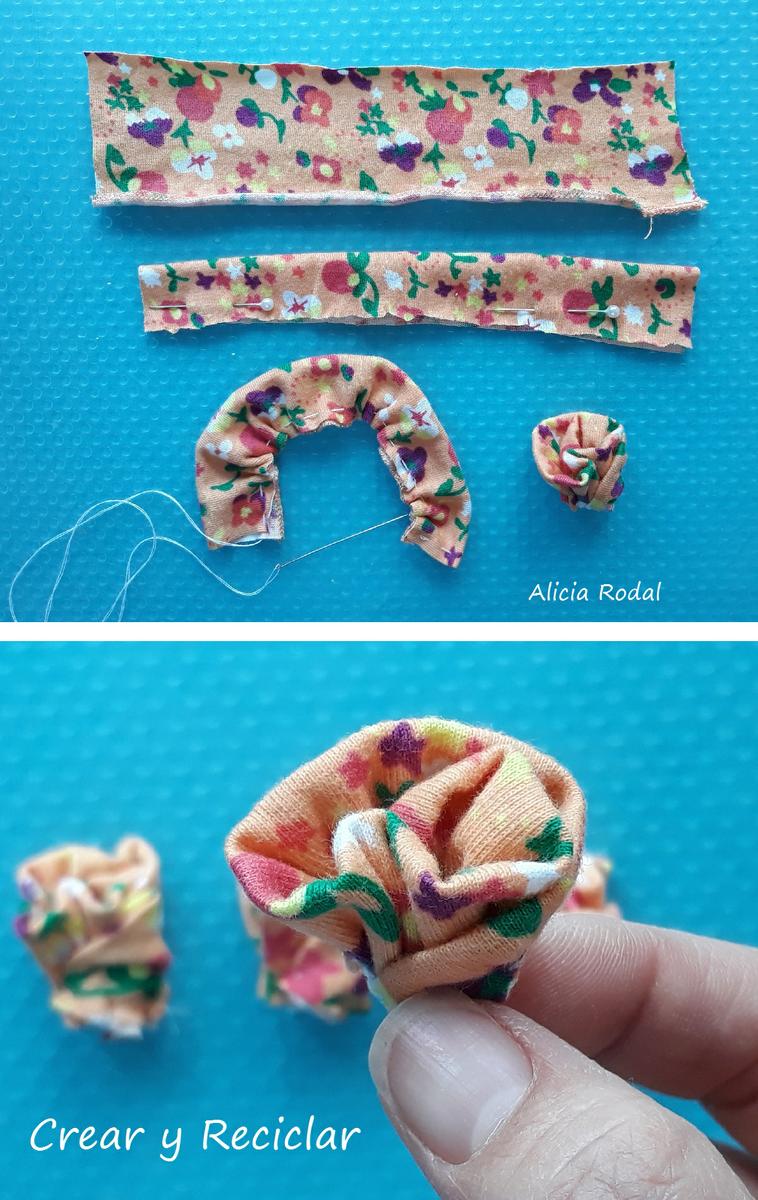 En este tutorial te muestro 8 ideas y trucos para hacer flores con retales de tela.