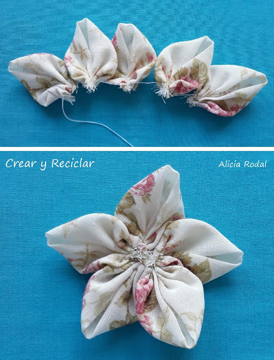 En este tutorial te muestro 8 ideas y trucos para hacer flores con retales de tela.