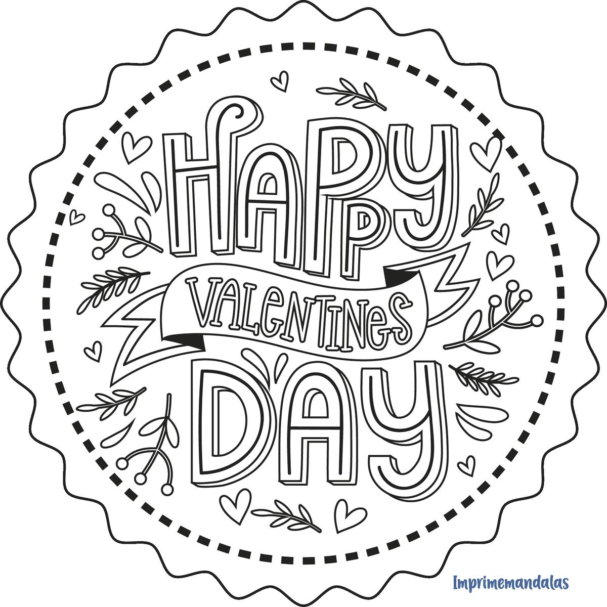 mandala de san Valentín