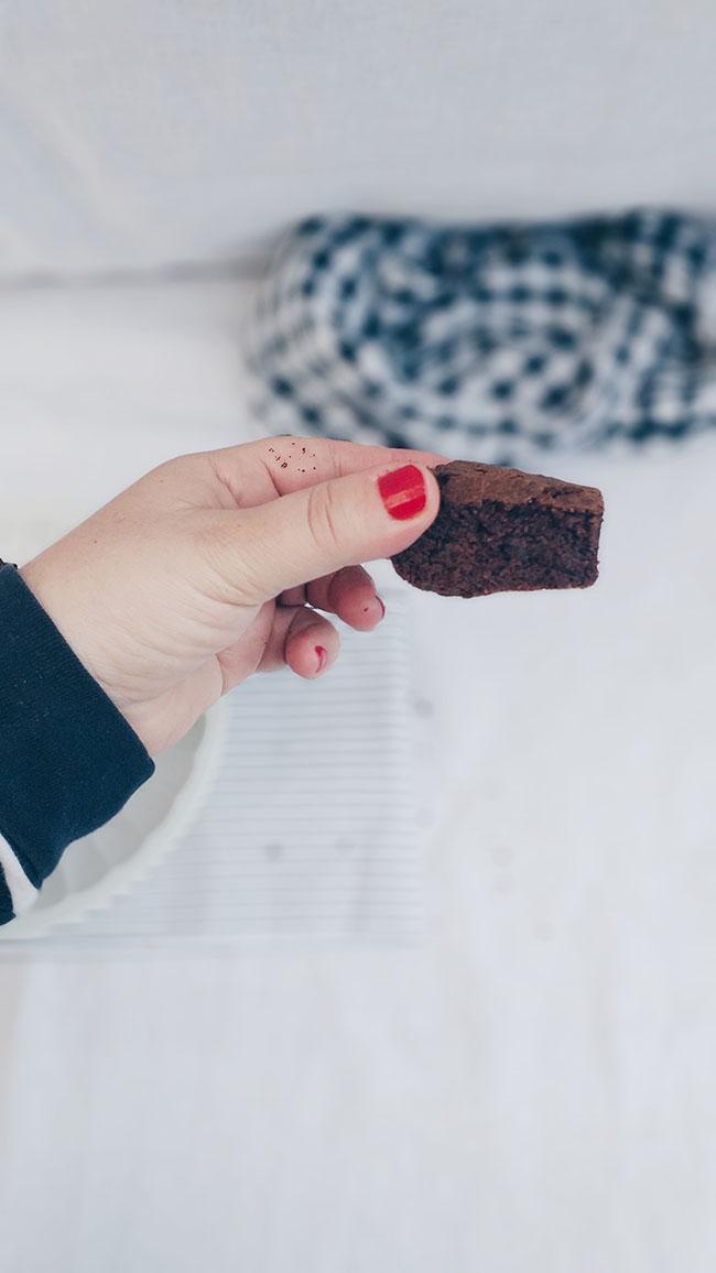 Rica receta de brownie