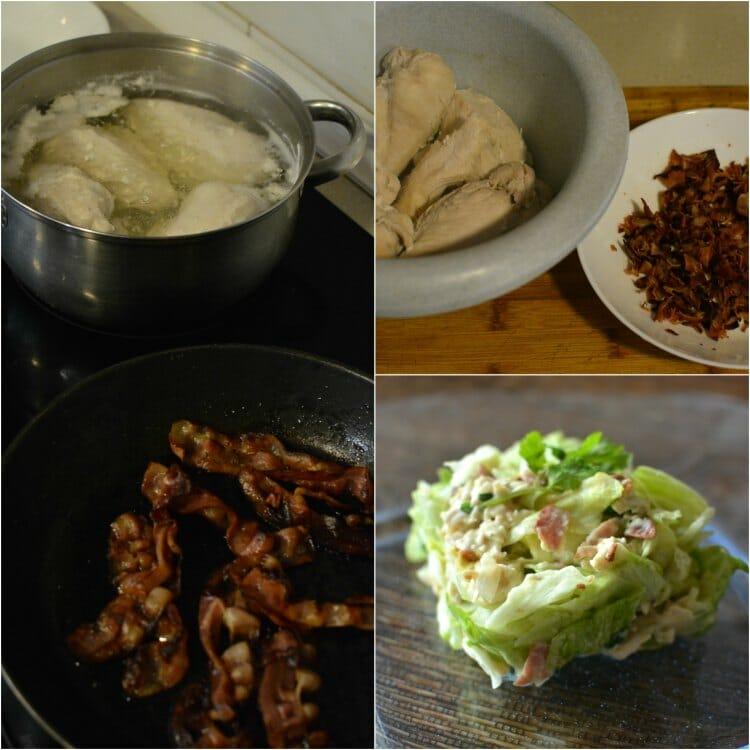 Esta es la Receta de una Deliciosa Ensalada de Pollo, para chuparse los dedos