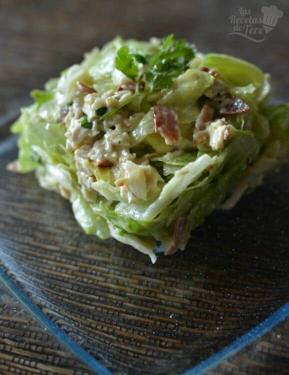 Esta es la Receta de una Deliciosa Ensalada de Pollo, para chuparse los dedos