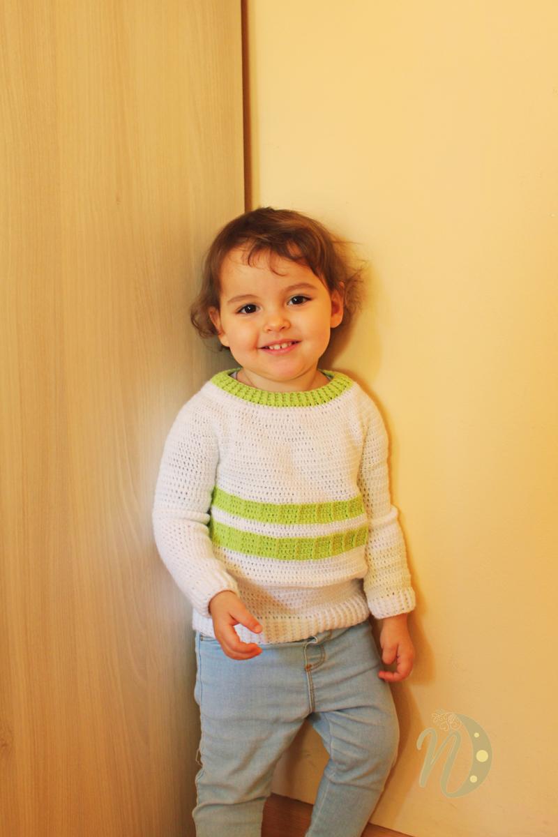 jersey crochet infantil