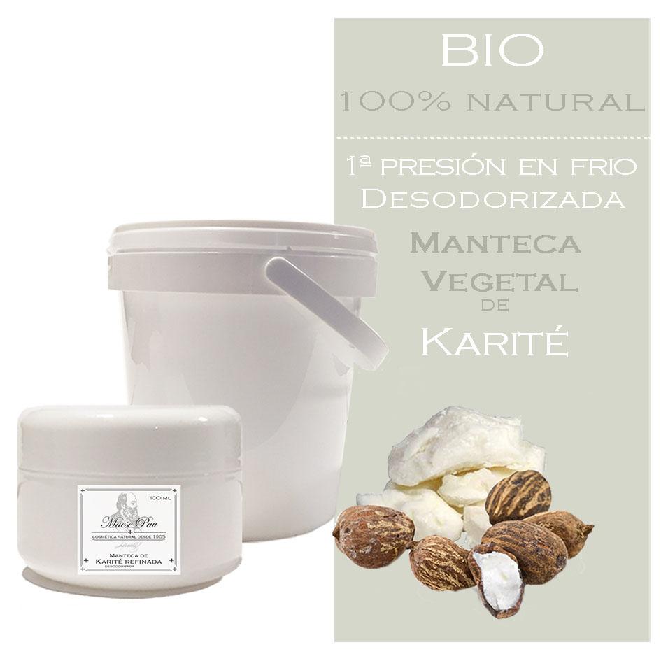 manteca de karité desodorizada bio