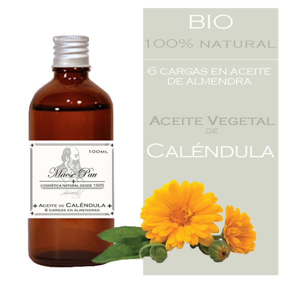 aceite vegetal de caléndula oleomaserado