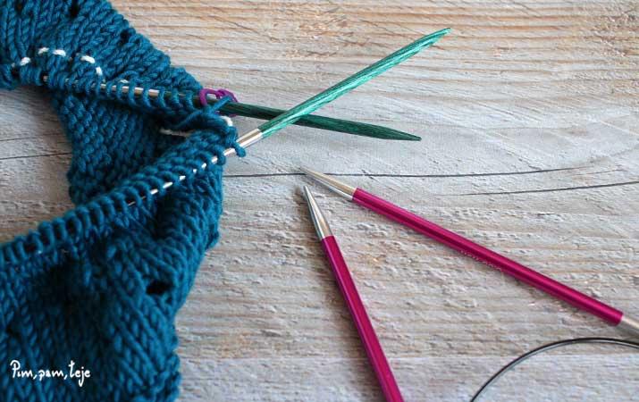 Cómo elegir tus agujas circulares