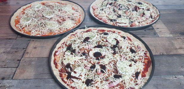 Masa integral para pizza en panificadora Lidl (15)