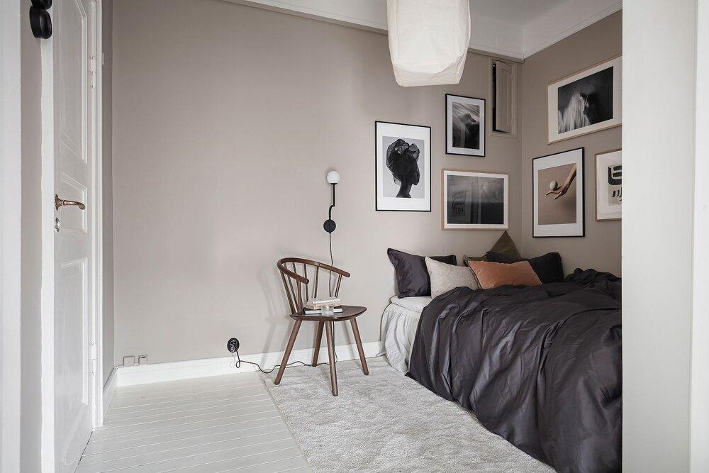 Un luminoso apartamento escandinavo con paredes de ladrillo a la vista | Decoración