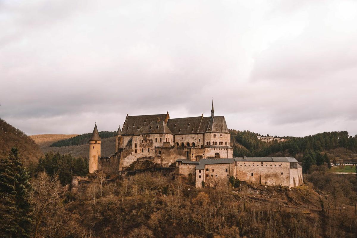 Castillo Vianden Luxemburgo