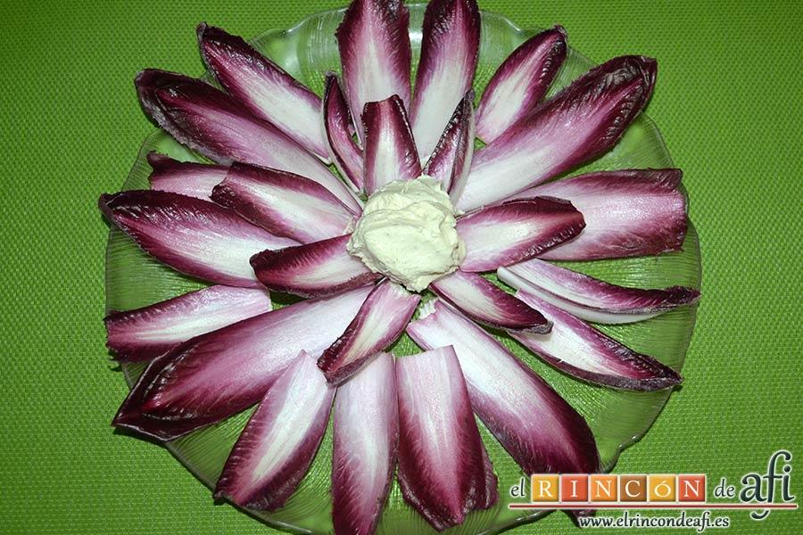 Paté de quesos, sugerencia de presentación